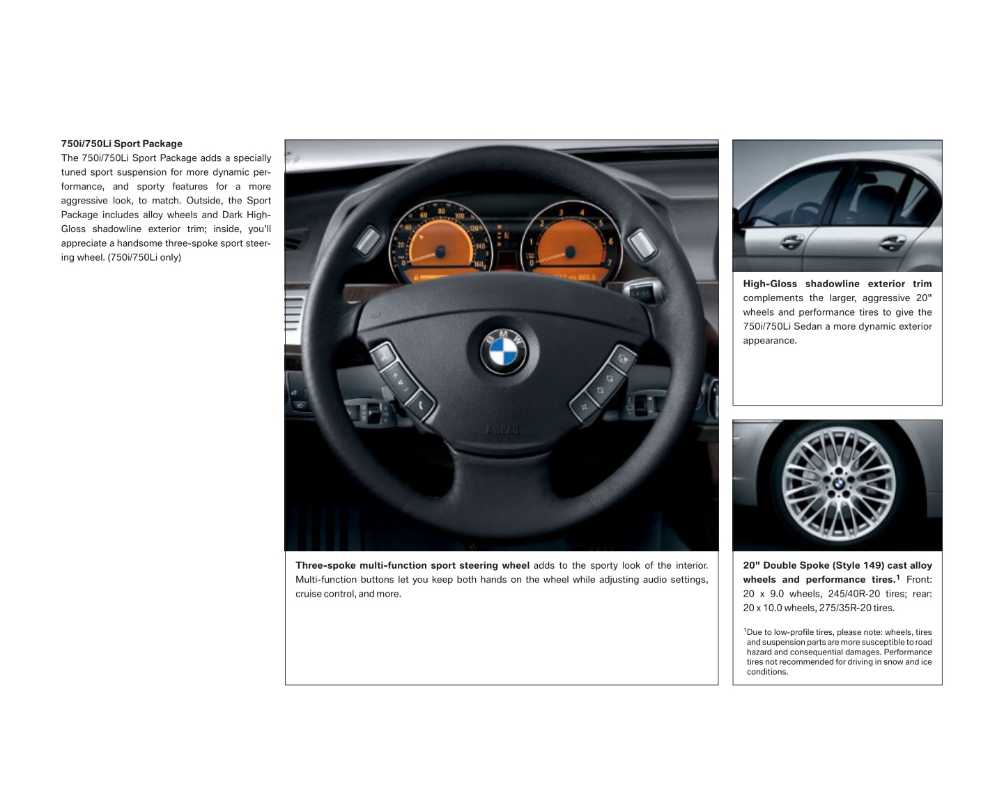 2008 BMW 7-Series Brochure Page 3